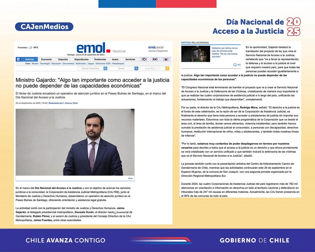 Cobertura de El Mercurio